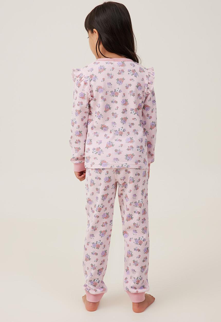 Cotton On - Fiona long sleeve pyjama set - blush/ava ditsy floral