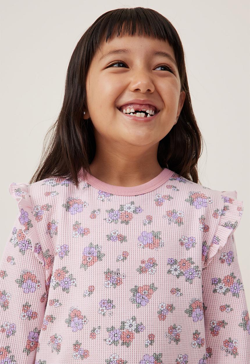 Cotton On - Fiona long sleeve pyjama set - blush/ava ditsy floral