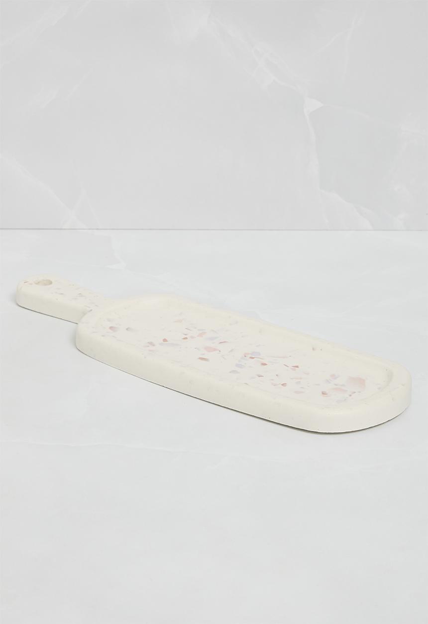 Terrazzo Home - Paddle Serving Board - Pink