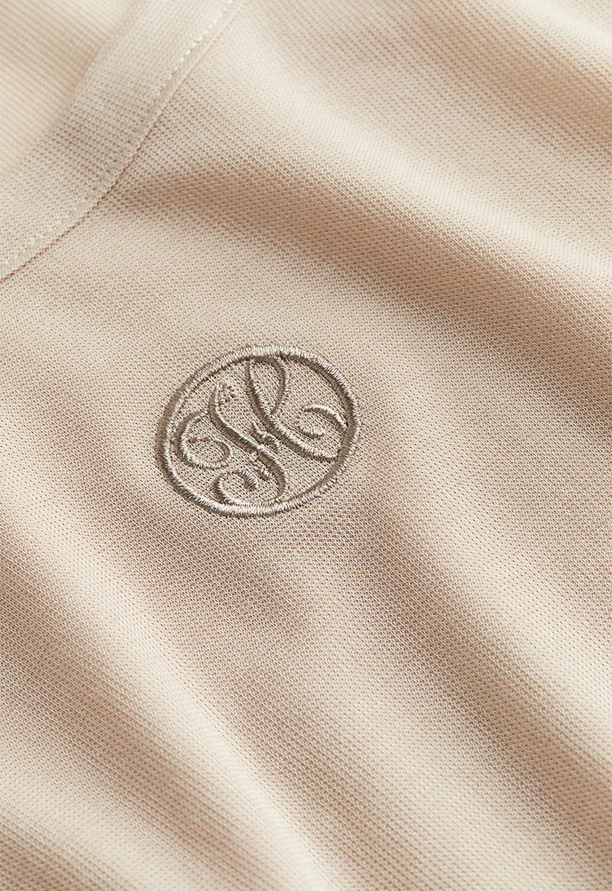 H&M - Textured viscose-blend top - light beige