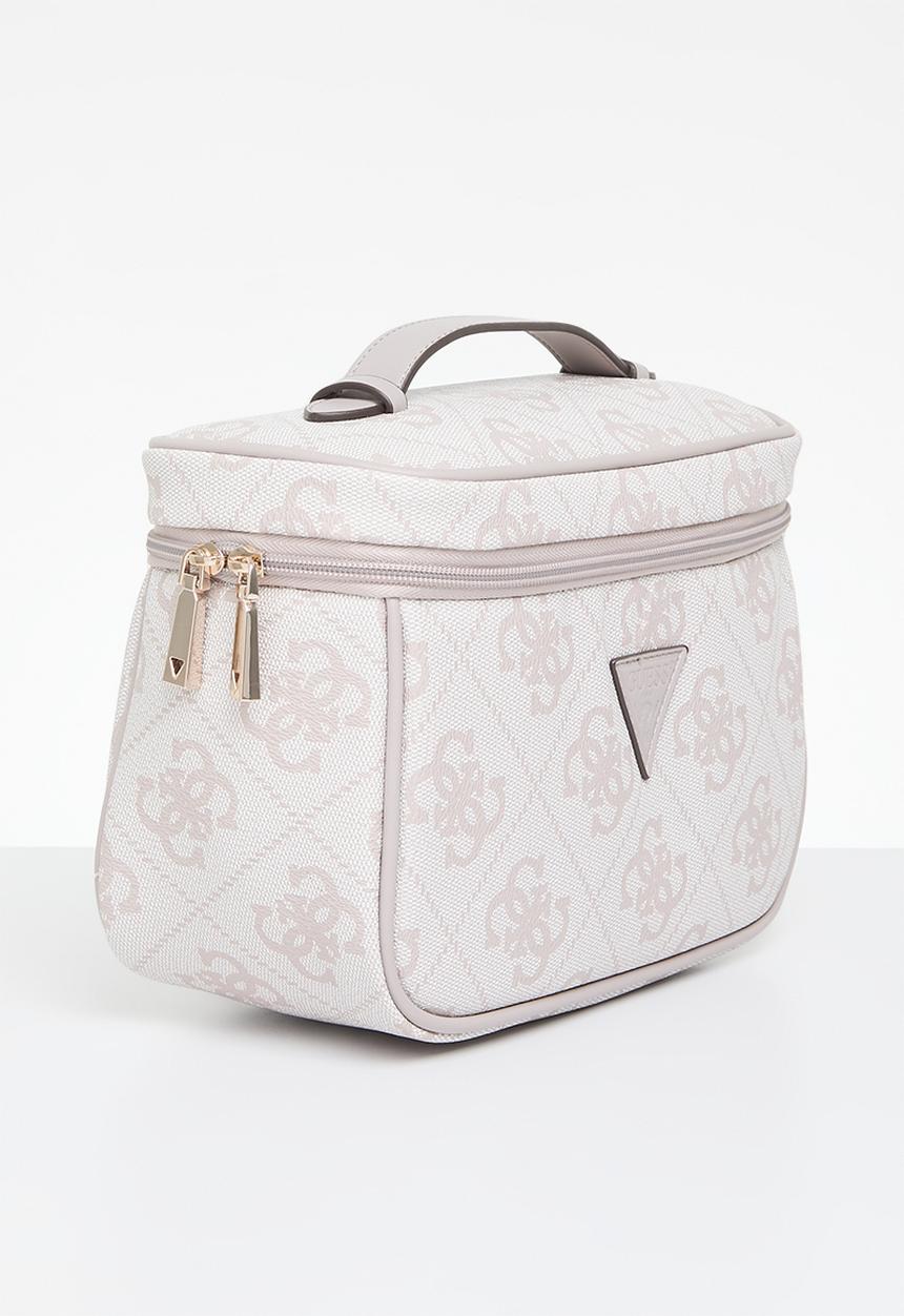GUESS - Berta Toiletry Train Case - Dove