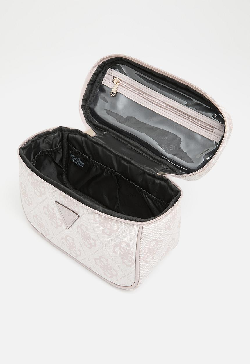 GUESS - Berta Toiletry Train Case - Dove