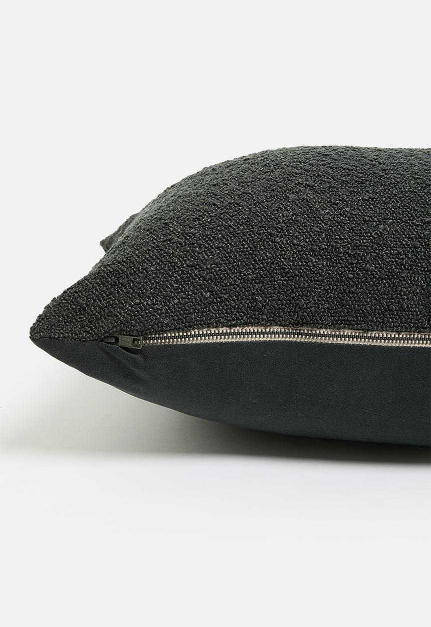 Hertex Fabrics - Ange Cushion Cover - Charcoal