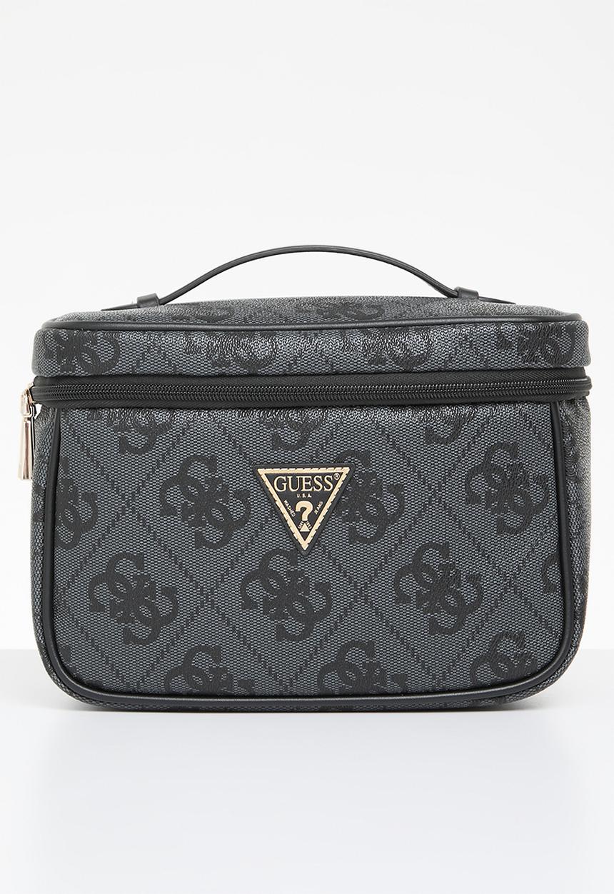 GUESS - Berta Toiletry Train Case - Coal