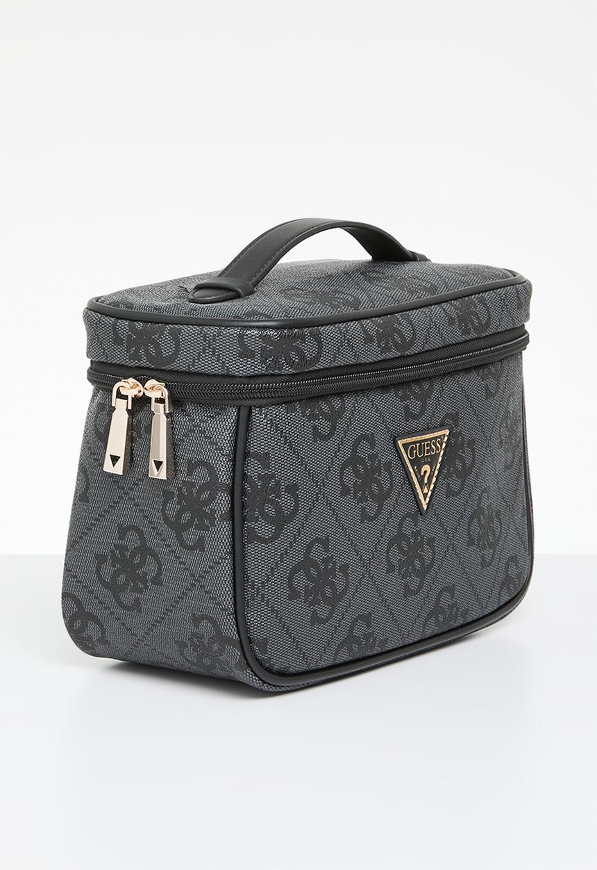 GUESS - Berta Toiletry Train Case - Coal