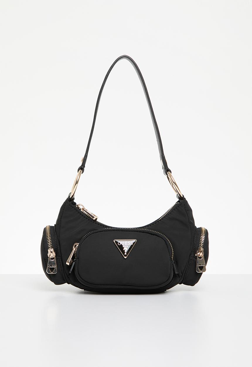 GUESS - Eco gemma mini shoulder bag - black