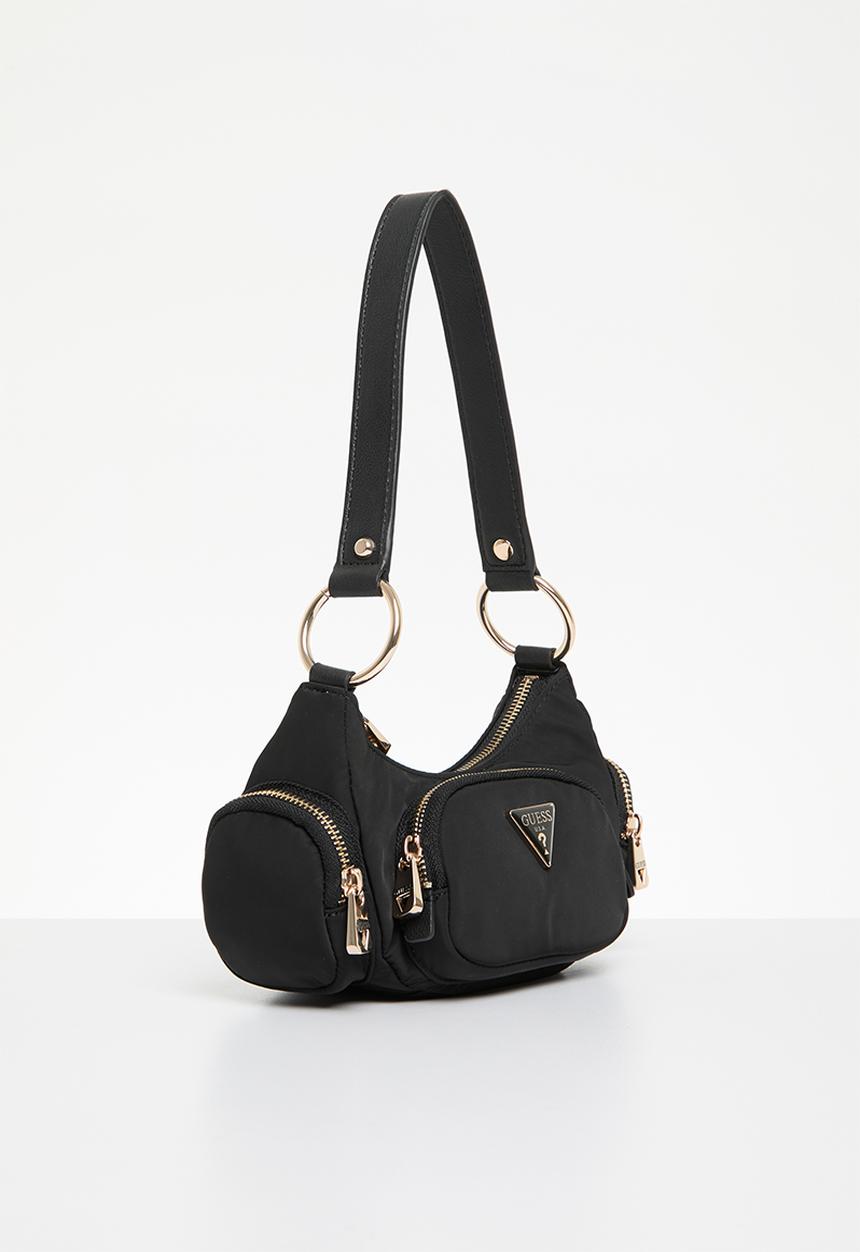 GUESS - Eco gemma mini shoulder bag - black