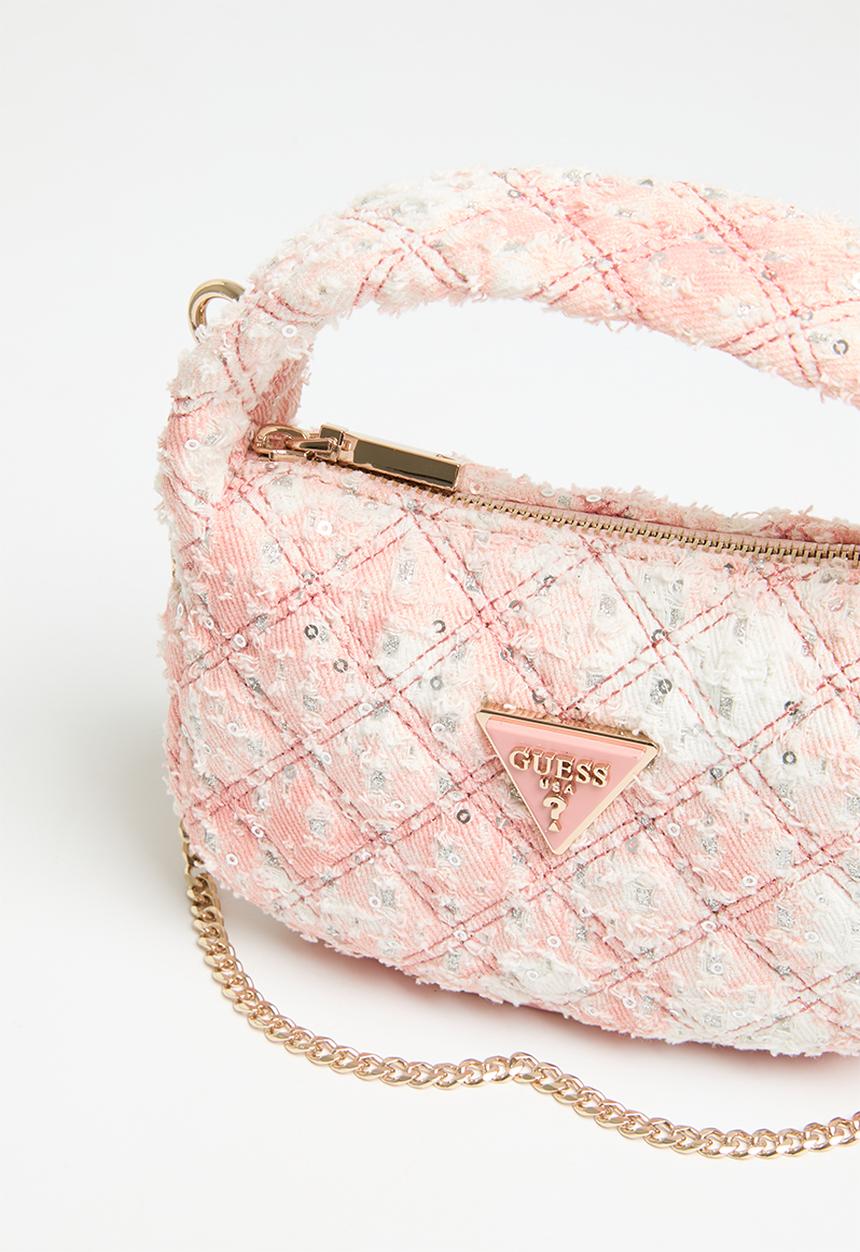 GUESS - Rianee quilt mini hobo - pink