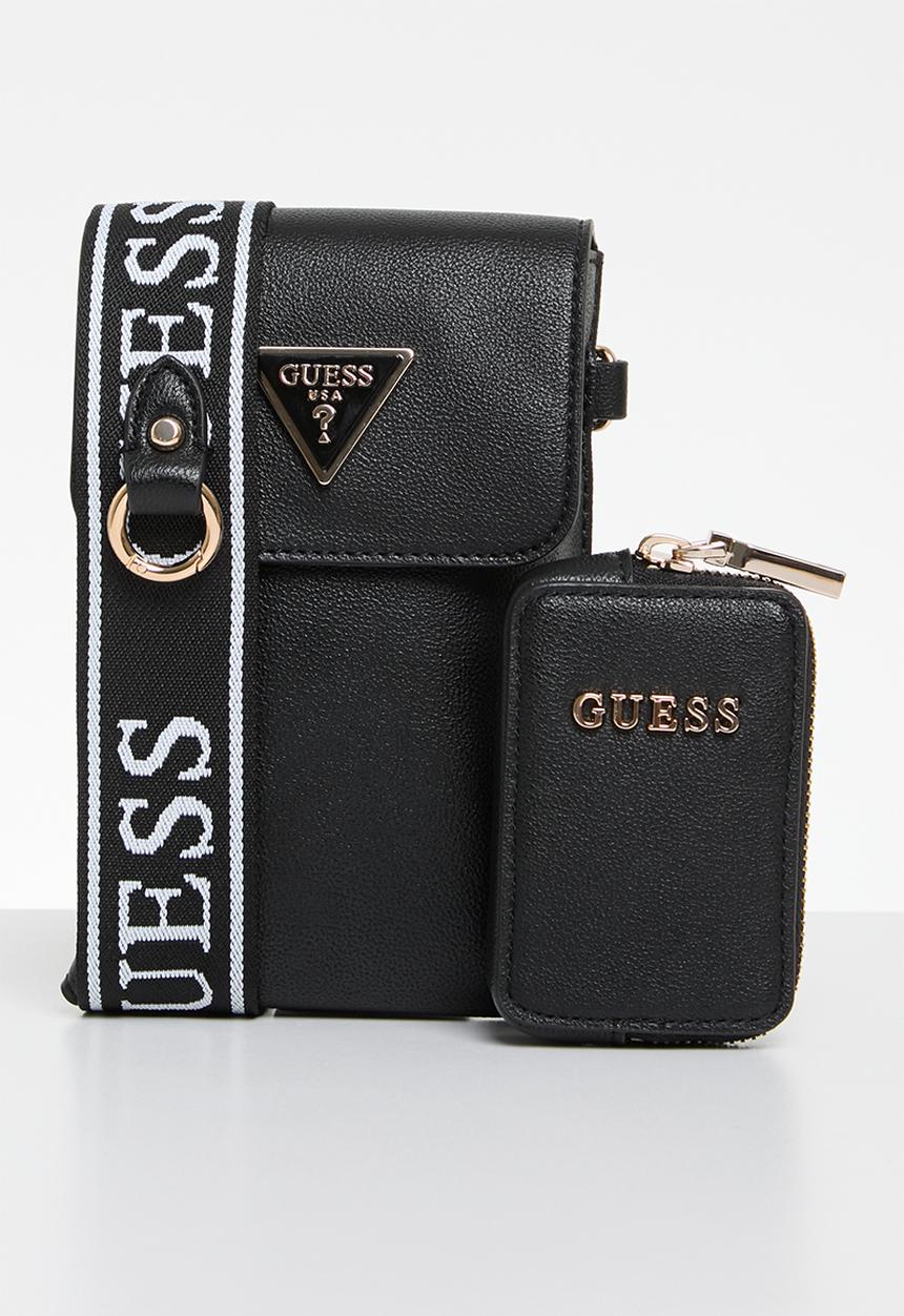 GUESS - Latona flap chit chat - black
