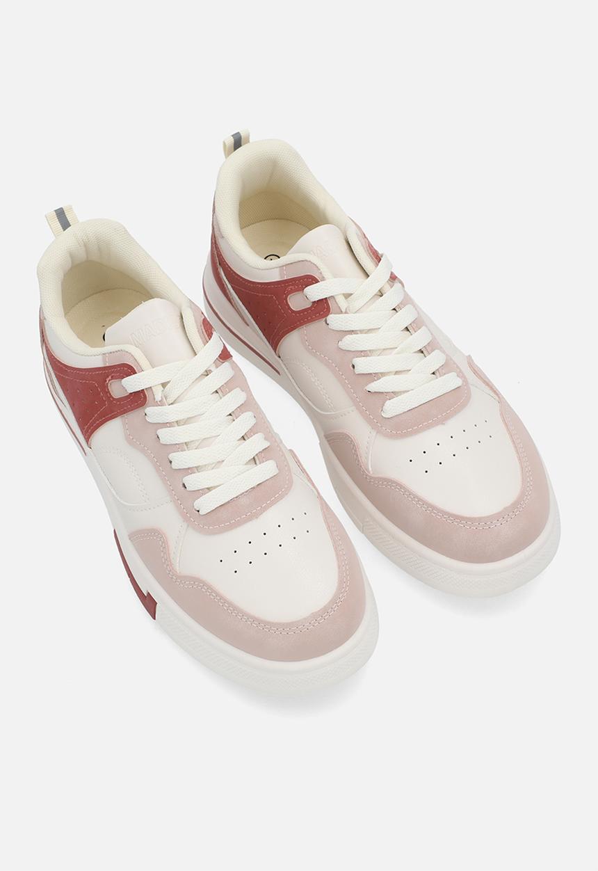 Madison® - Theresa sneaker - pink & white