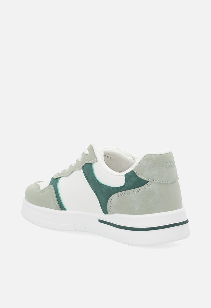 Madison® - Theresa sneaker - green & white