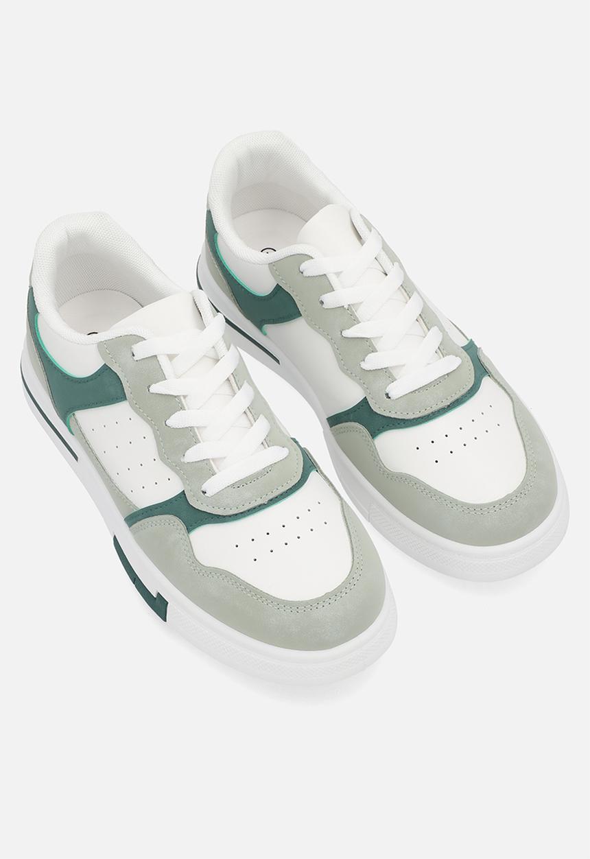 Madison® - Theresa sneaker - green & white