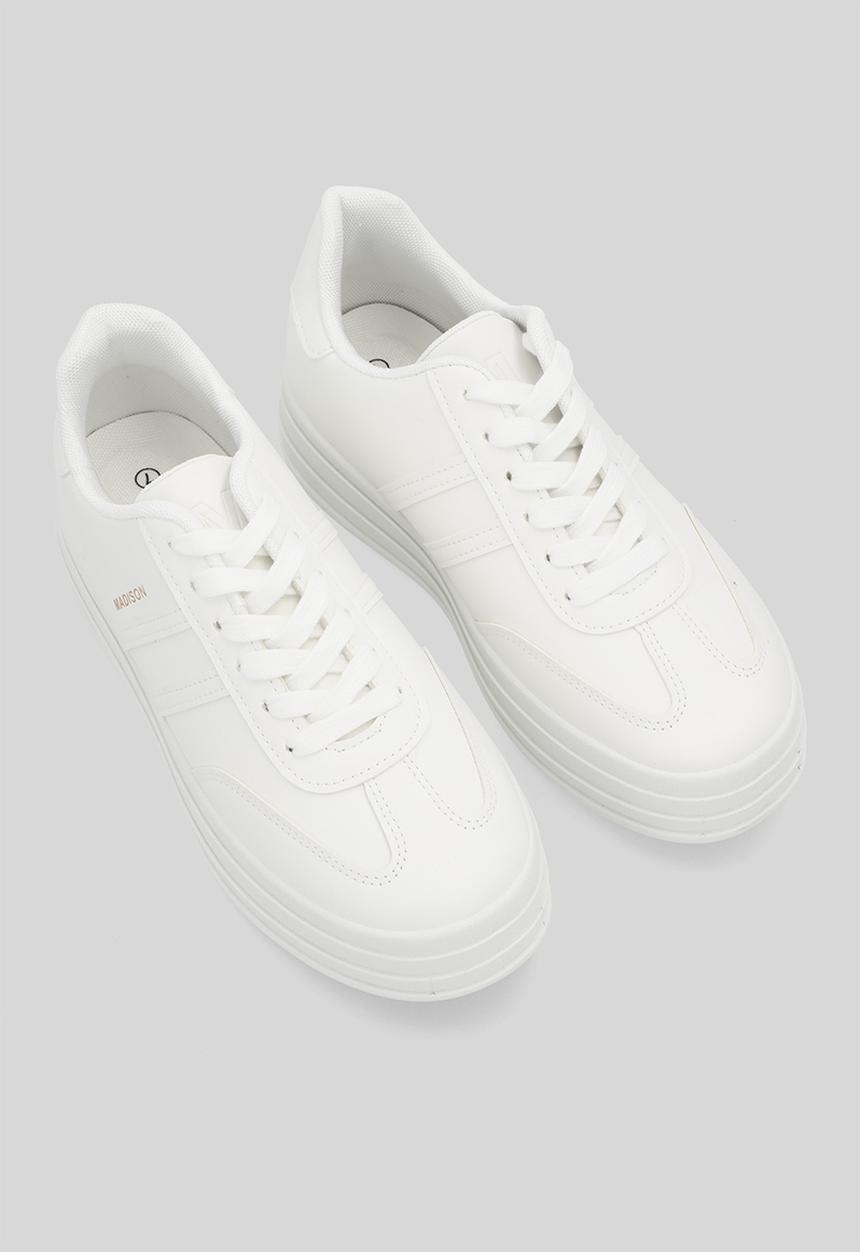 Madison® - Thea platform sneaker - white