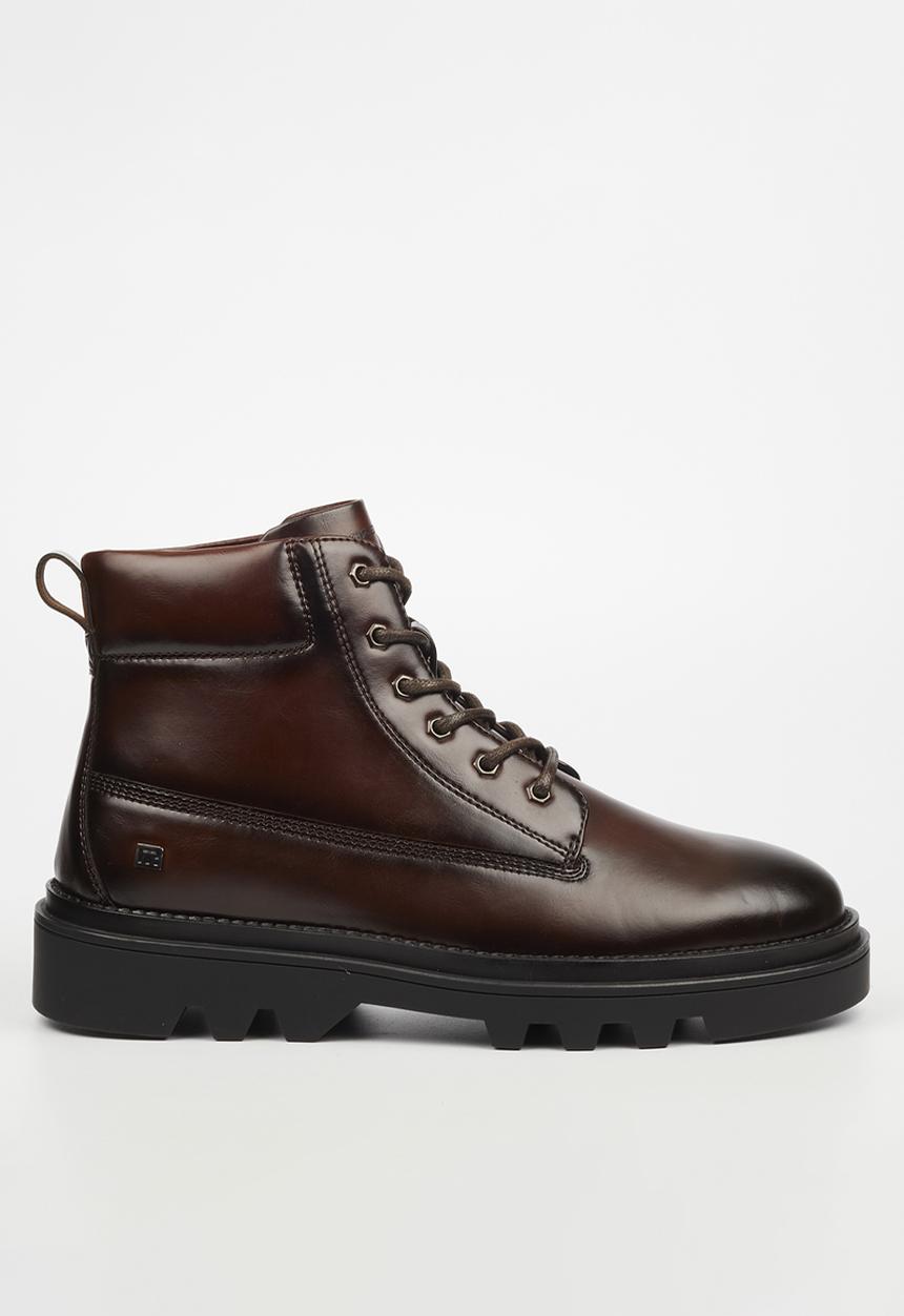 MAZERATA - VINCHEY 38 Faux Leather Mens B Pack - chocolate