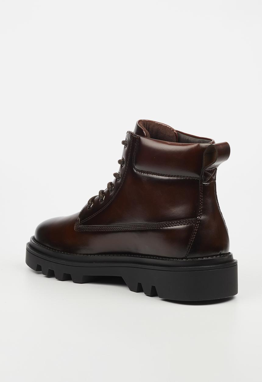 MAZERATA - VINCHEY 38 Faux Leather Mens B Pack - chocolate