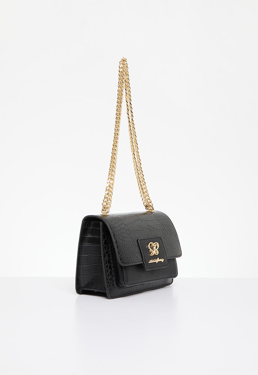 SISSY BOY - Gracie structured crossbody bag - black