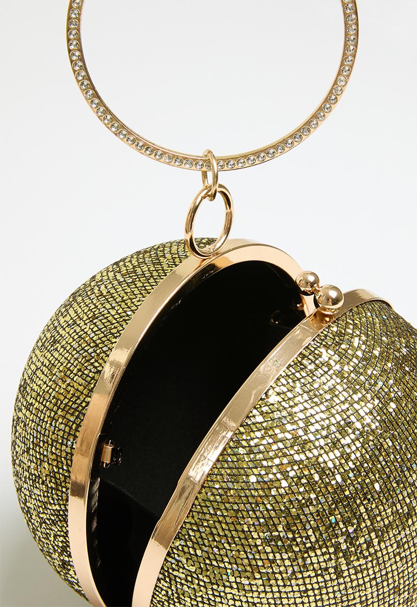 MILLA - Evie clutch  bag-gold