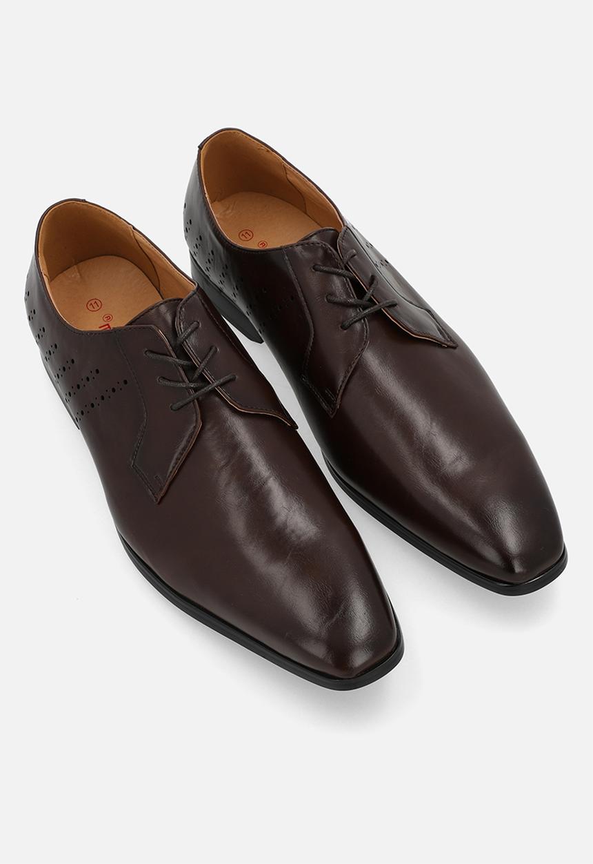 MAZERATA - Grazie 58 leather choc mens - choc