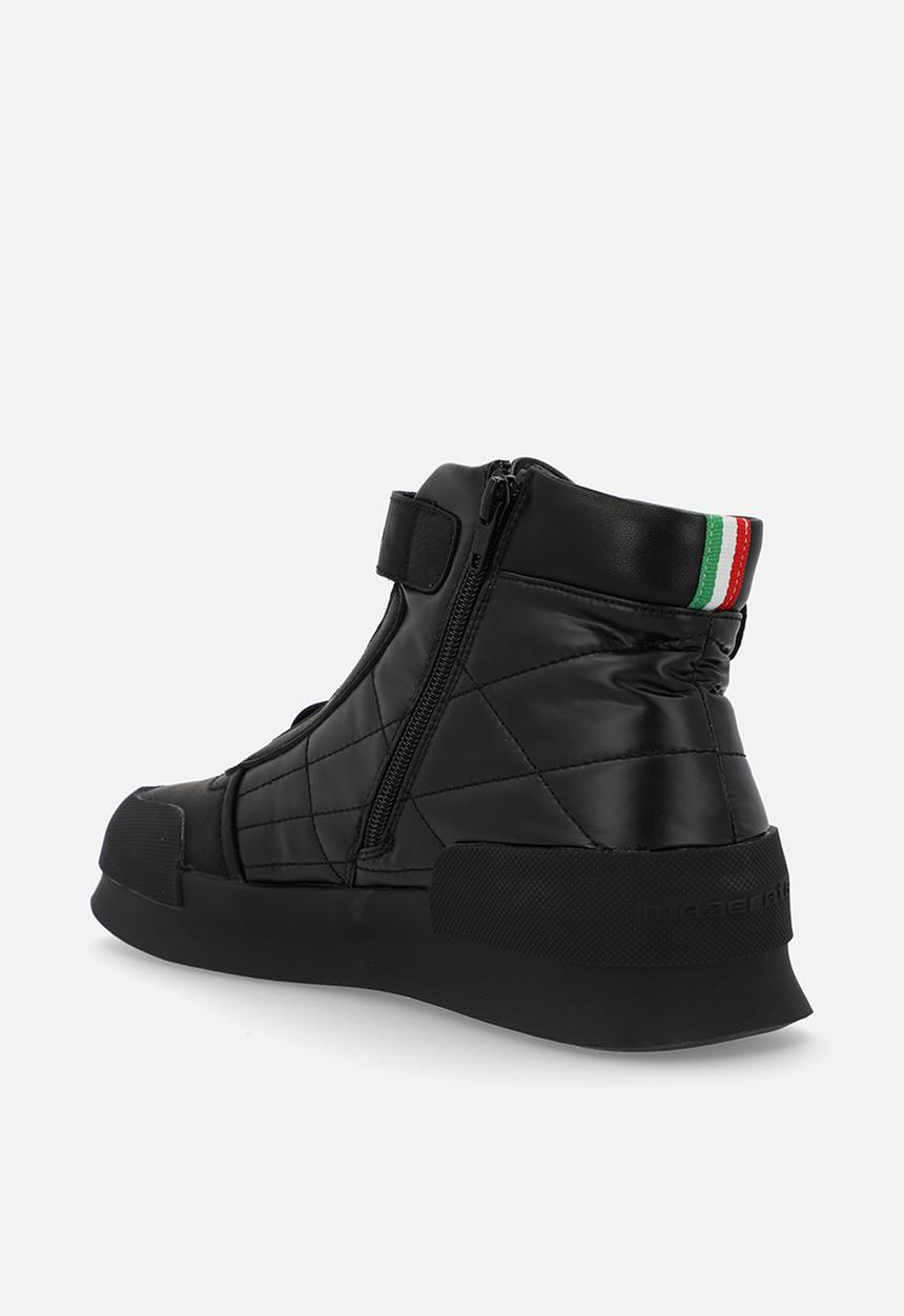 MAZERATA - Valentino 13 faux nubuck - black