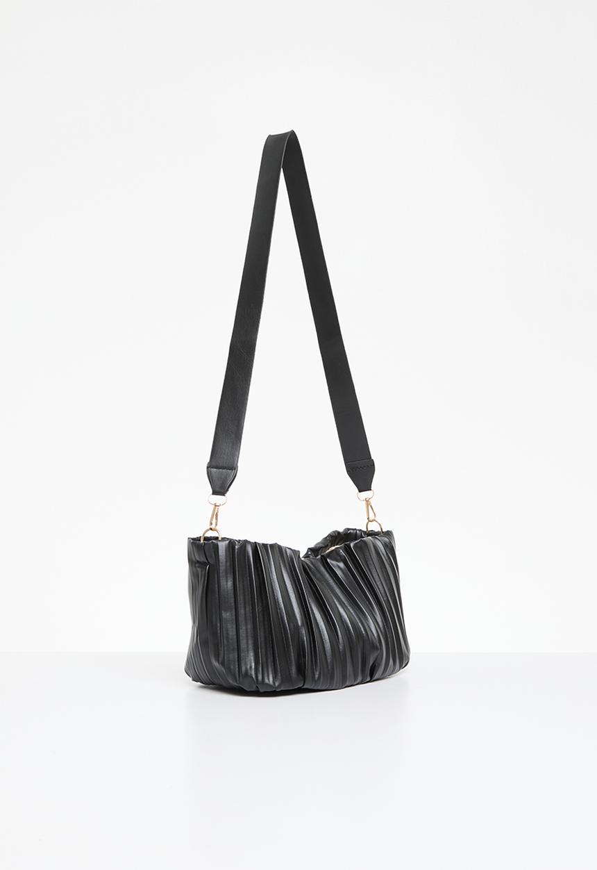 Superbalist - Plisse  shoulder bag - black