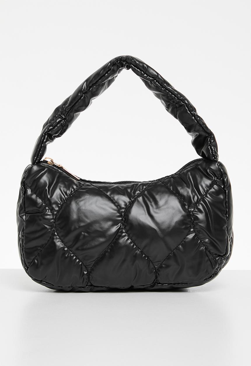 Superbalist - Quilted top handle bag - black