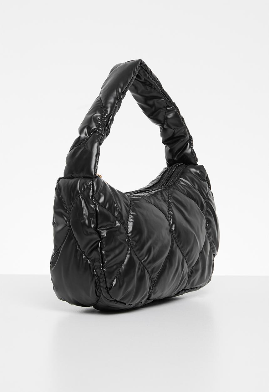 Superbalist - Quilted top handle bag - black