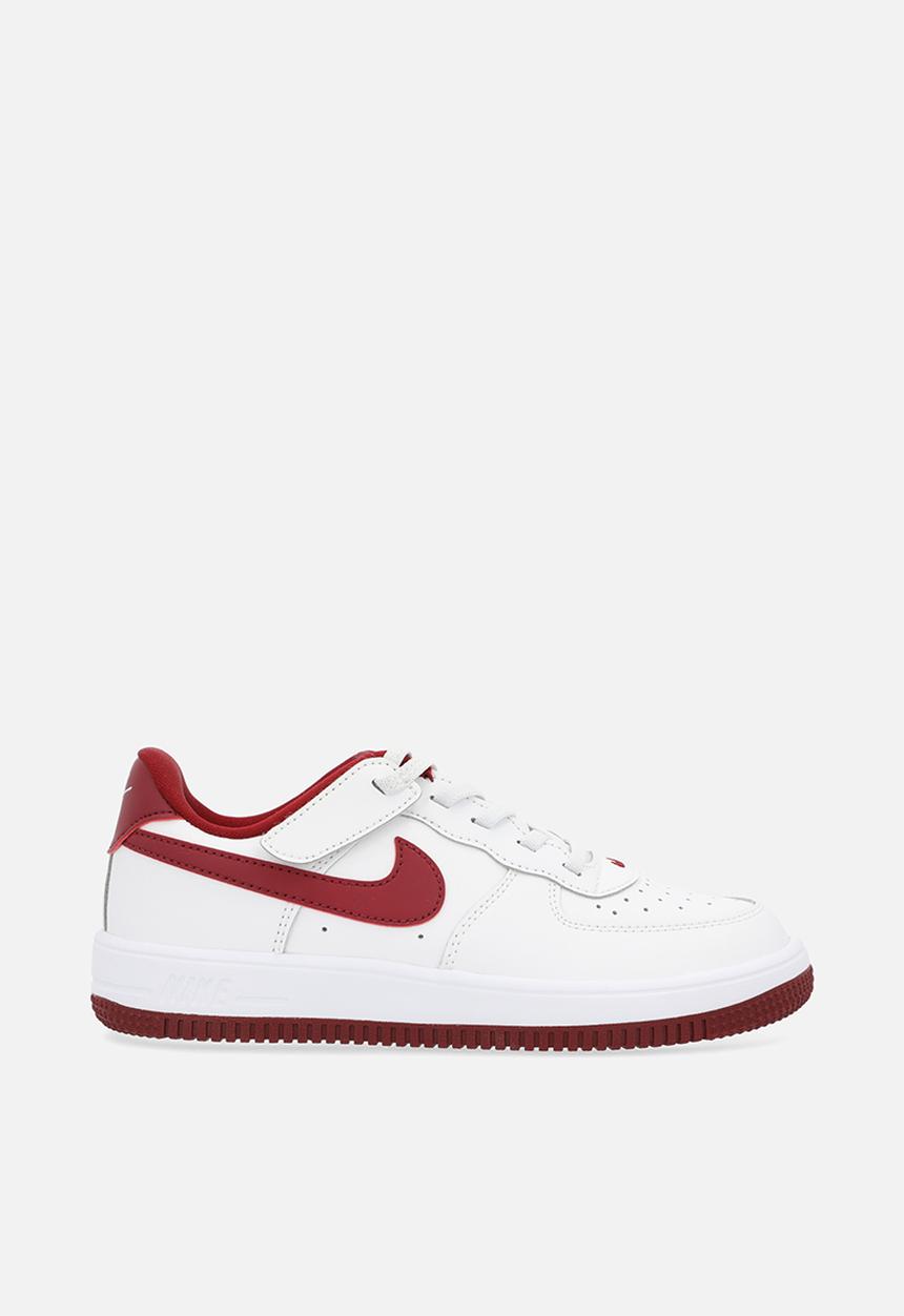 Nike - Nike Force 1 Low Easyon - White/Team Red