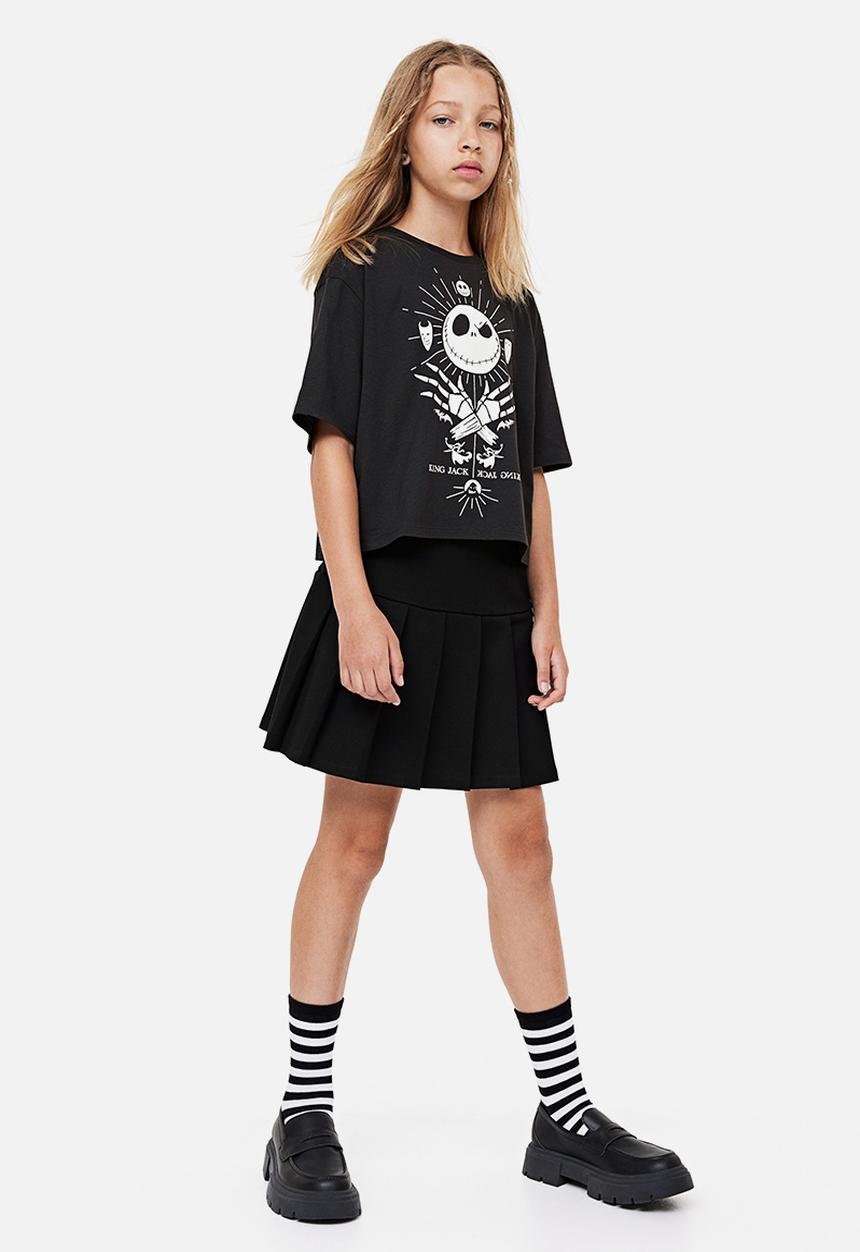 H&M - Oversized printed t-shirt - black