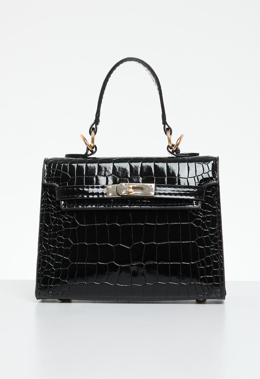 edit - Zuri mini tote bag-black