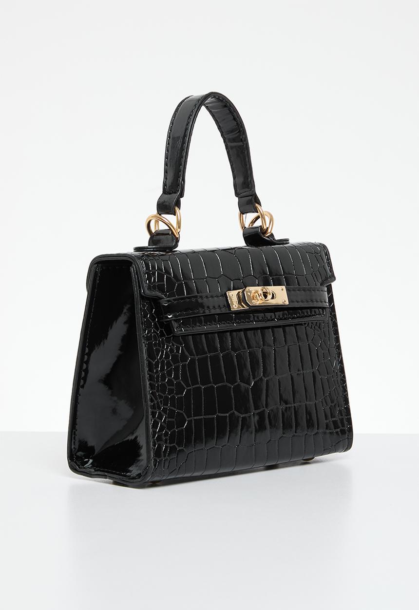 edit - Zuri mini tote bag-black