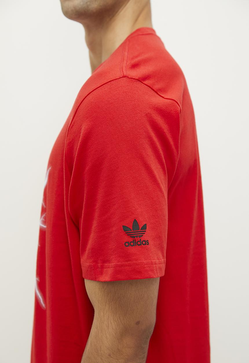 adidas Originals - Future road tee - red