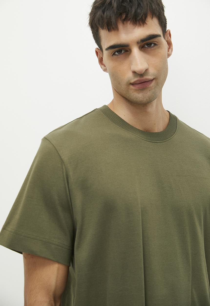 G-STAR - Essential loose r t Signe jersey o  - shadow olive