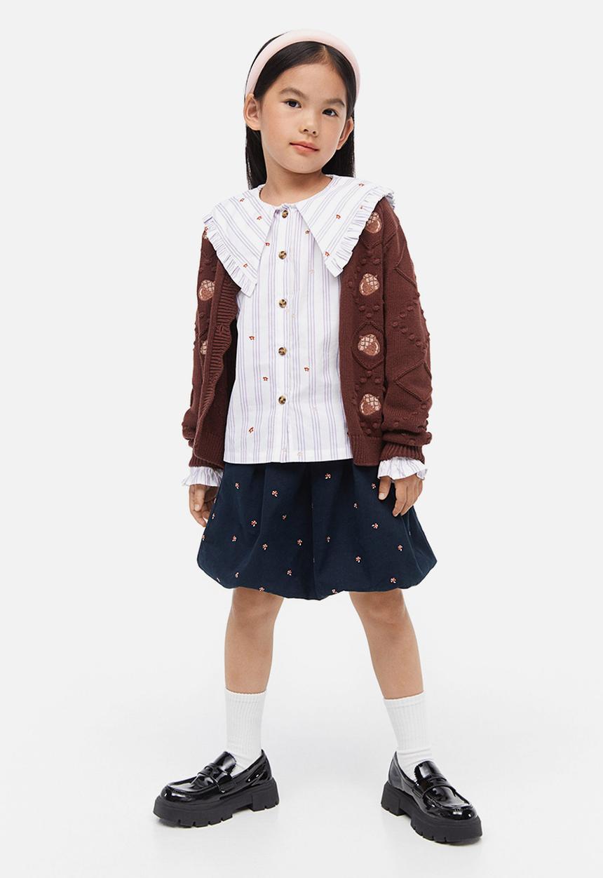 H&M - Knitted cardigan - brown,multi