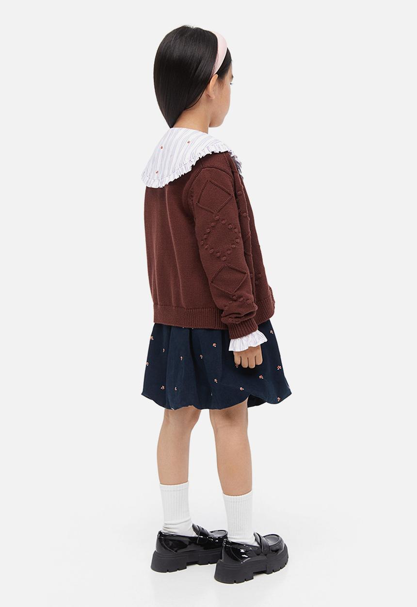 H&M - Knitted cardigan - brown,multi