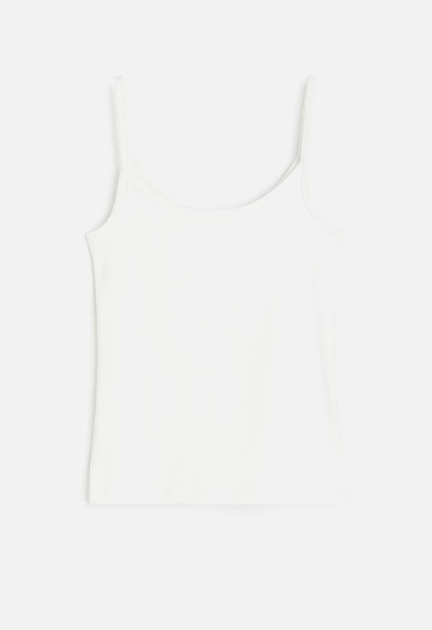 H&M - Strappy top - white