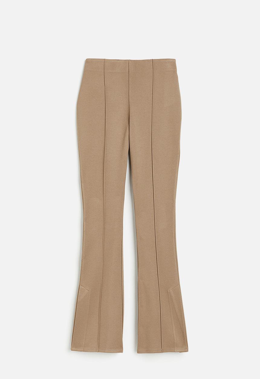 H&M - Flared leggings - beige