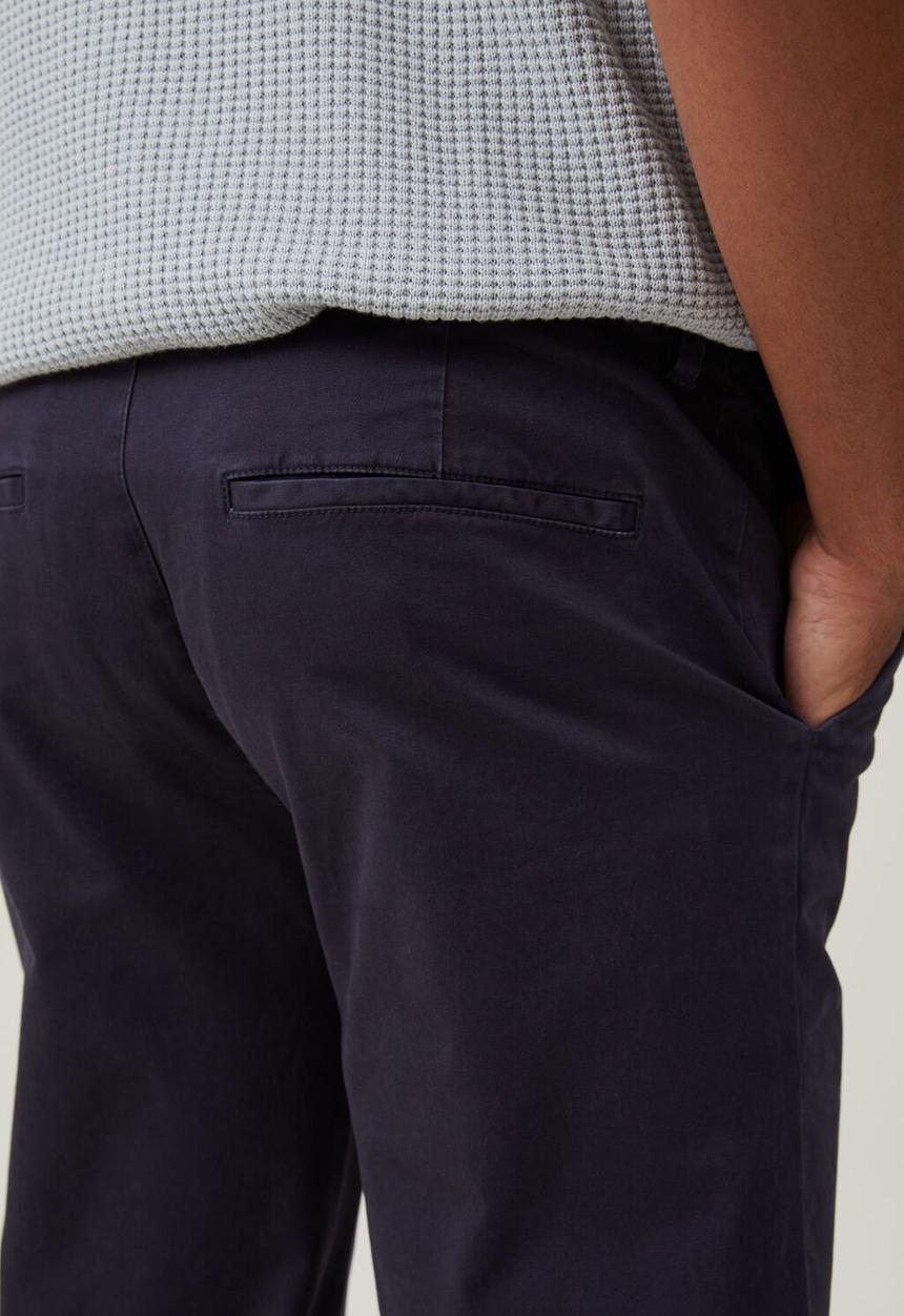 Cotton On - Regular fit straight chino - navy