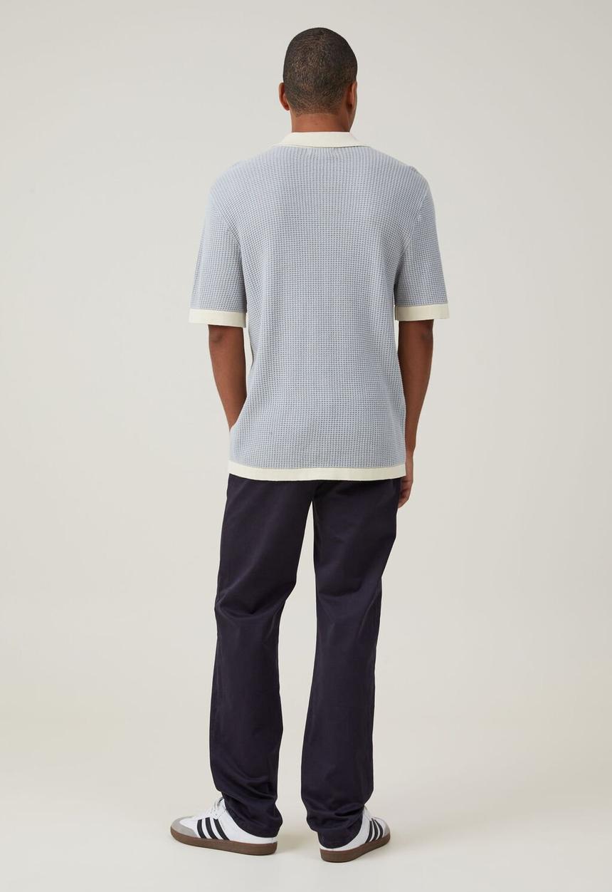 Cotton On - Regular fit straight chino - navy