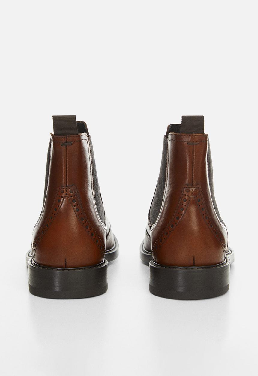 MANGO - Ankle boots chelpica - brown