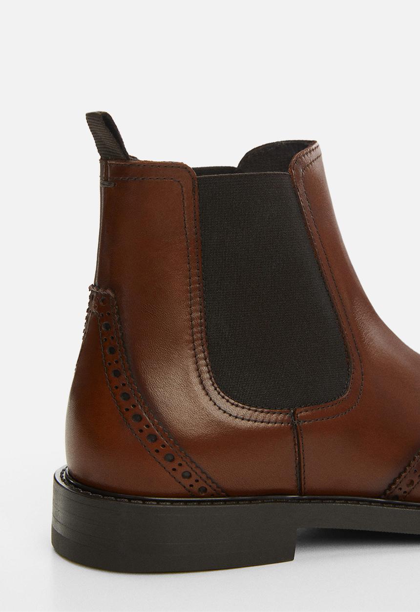 MANGO - Ankle boots chelpica - brown
