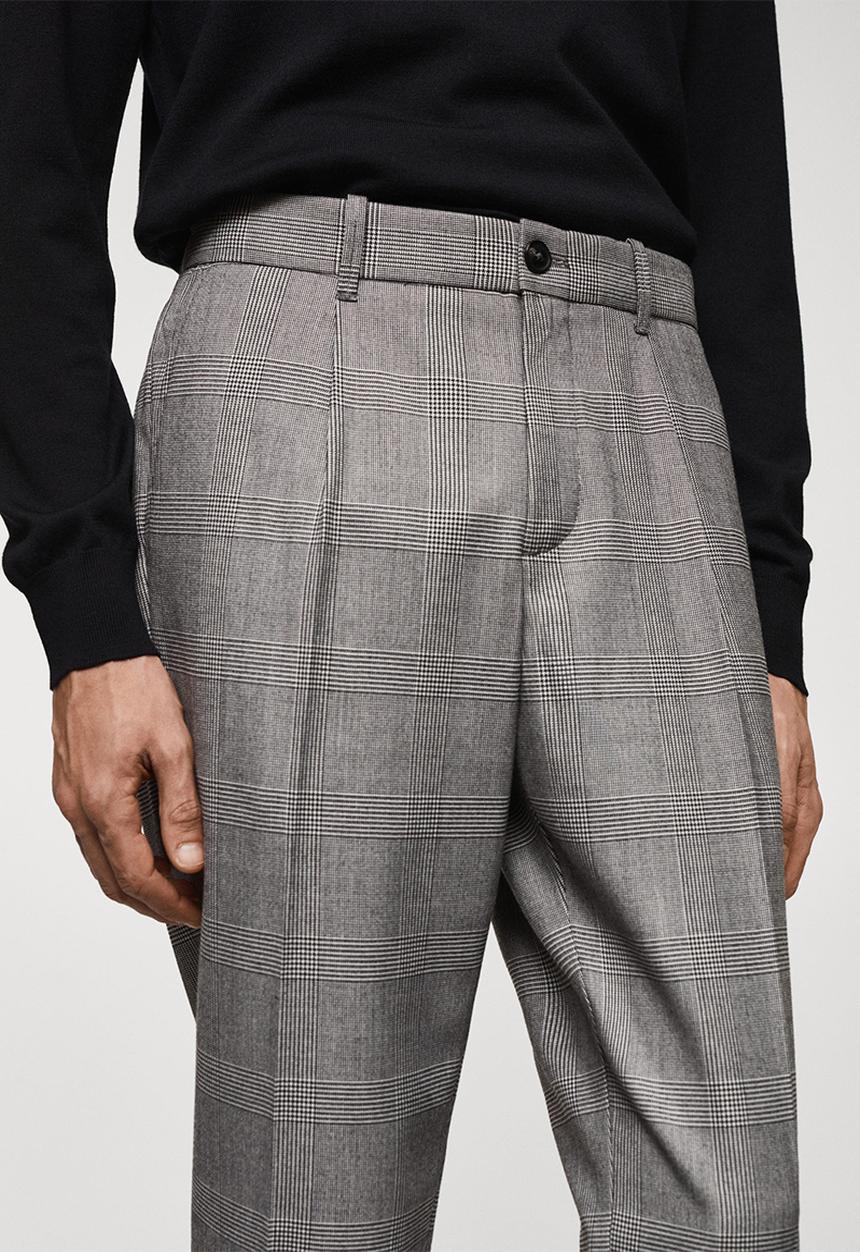MANGO - Trousers Cupid - Grey