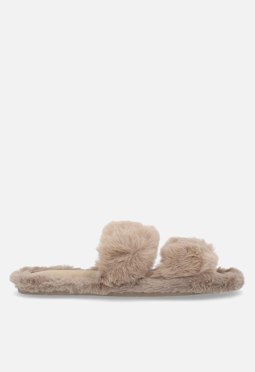 Superbalist - Makena double strap slipper - brown
