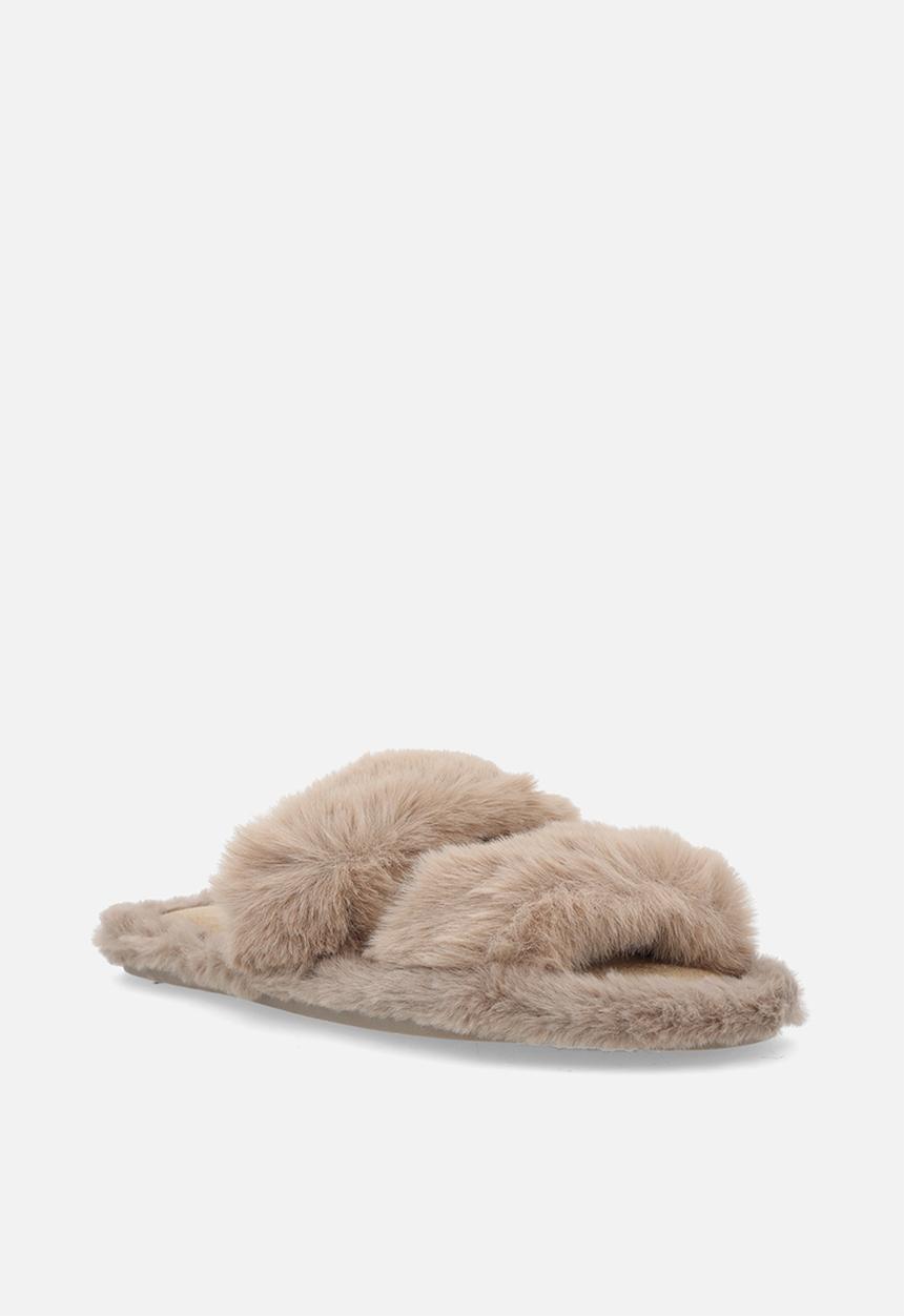 Superbalist - Makena double strap slipper - brown