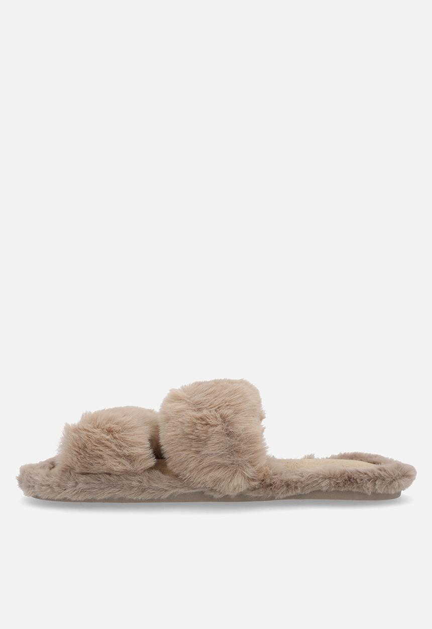 Superbalist - Makena double strap slipper - brown