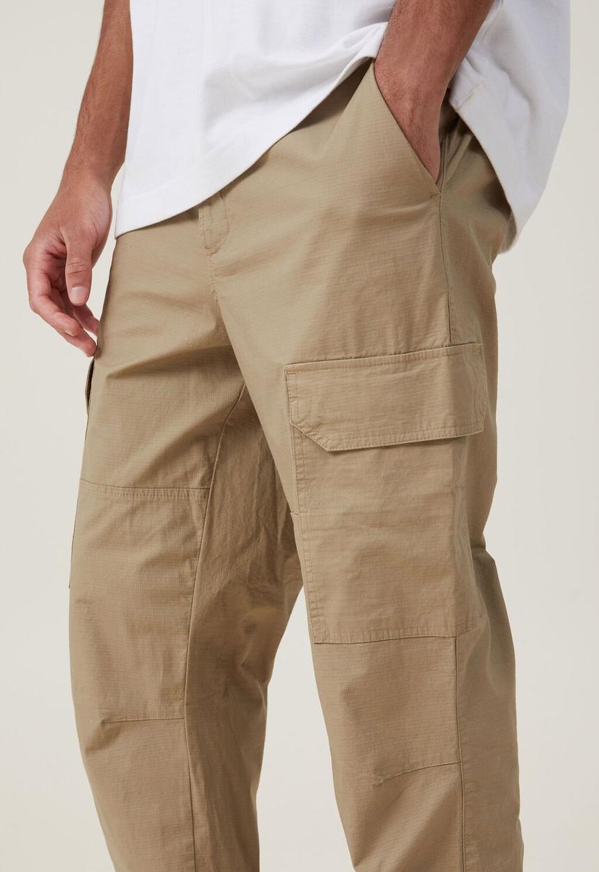 Cotton On - Ripstop jogger - light camel