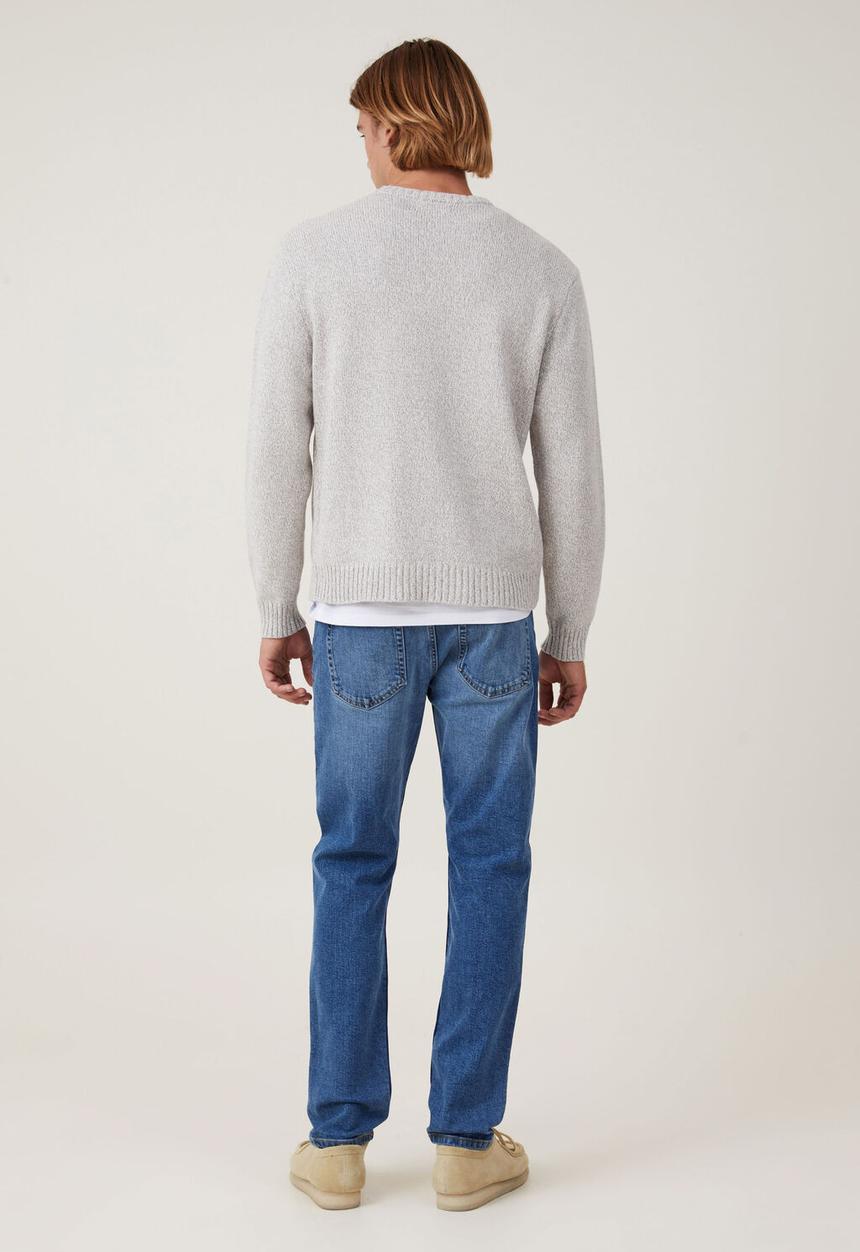 Cotton On - Slim tapered jean - monolith blue