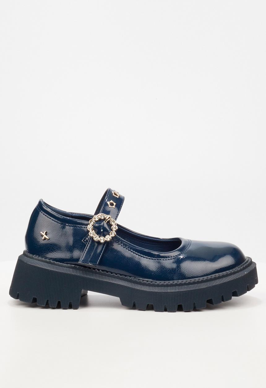 Rock & Co - Chainz 3 mary jane loafer - navy