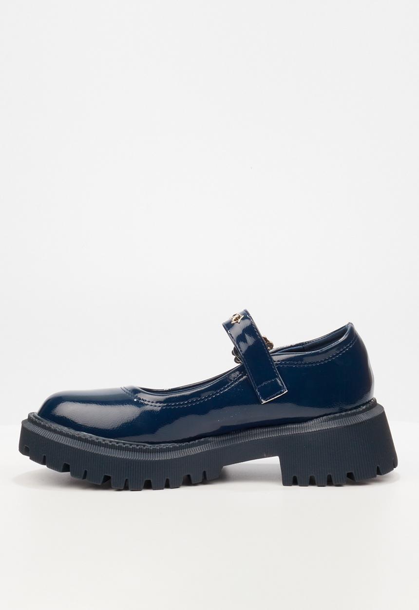 Rock & Co - Chainz 3 mary jane loafer - navy