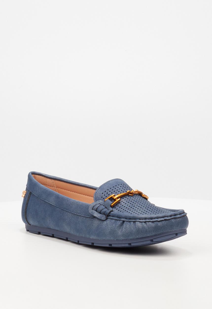 Butterfly Feet - Pagona 1 boat shoe - navy