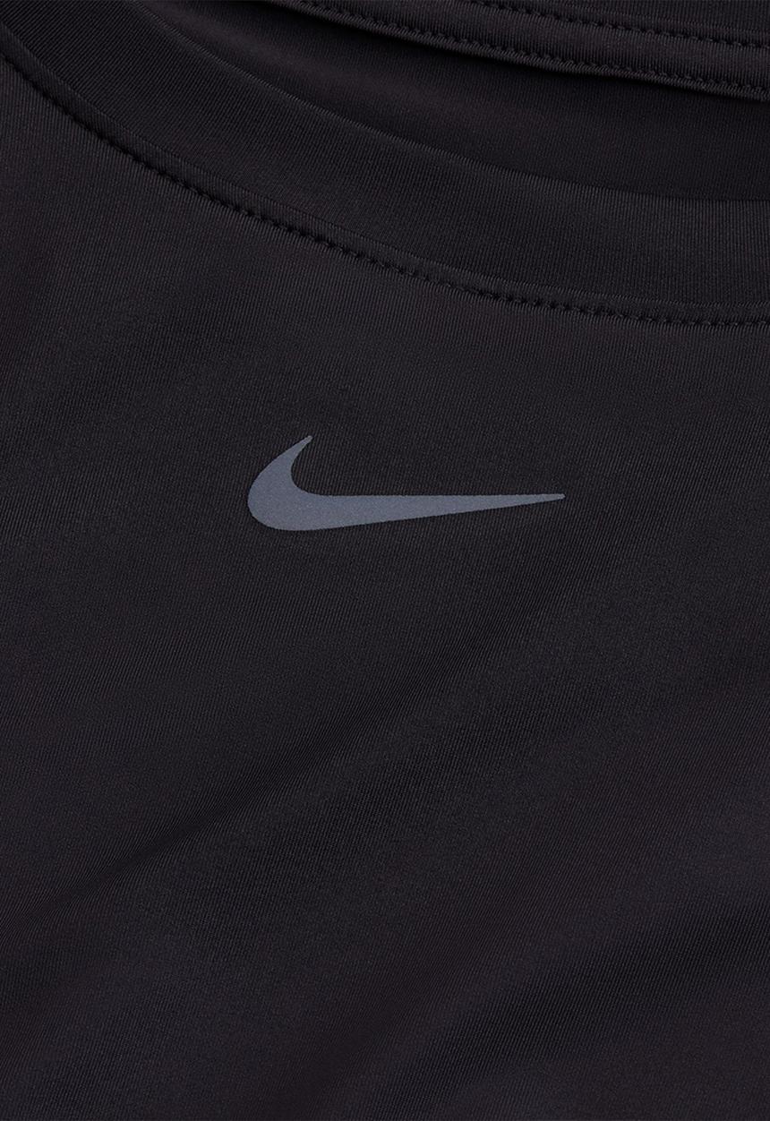Nike - W Nk One Classic Df Ls Top - Black/Black